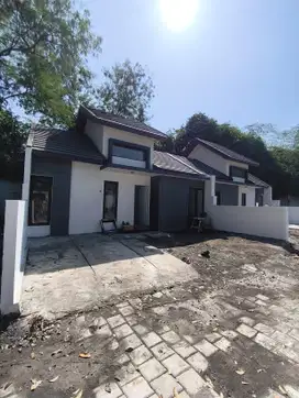 Rumah Dalam Cluster Barat RSA UGM, Type 55/100, 3 KT dan 1KM, Bisa KPR