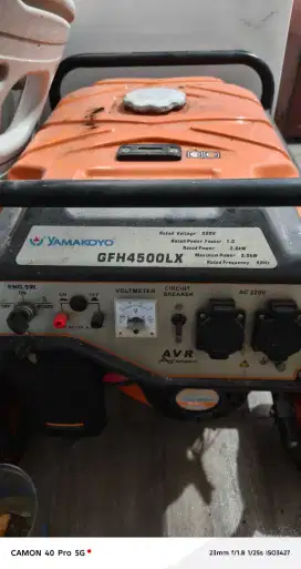 Genset yamakoyo GFH4500LX