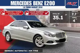 MERCEDES BENZ E200 2014 FACELIFT LOW KM.77RB & PAJAK PANJANG #F3ST
