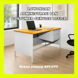 BTH CEPAT U.ADMINISTRASI, RECEPTIONIS , COSTUMER SERVICE OFFICE