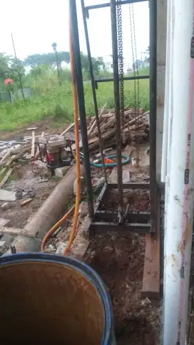 Pembuatan sumur bor