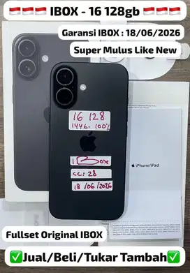 iphone 16 128gb second ibox
