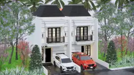 Rumah 2 lantai murah di depok dekat stasiun dan tol margonda