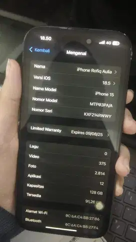 Iphone 15 128gb