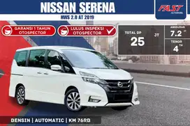 NISSAN SERENA HWS 2019 2.0 AT KM.76RB & PAJAK PANJANG #F3ST
