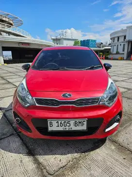 (Tdp 23jt) Kia Rio 1.4 AT (Matic) 2013 Merah, Pajak bln 8-26