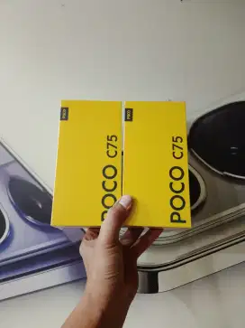 [ fast respon wa ] Poco C75 NFC 6/128 Garansi resmi 15bulan