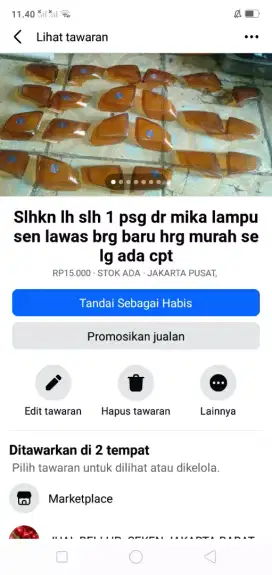 Slhkn plh slh 1 dr kelengkapan sepeda/motor lawas brg baru murah2 sj