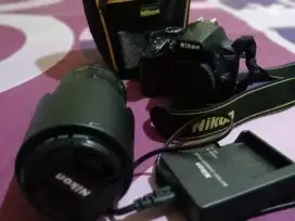 Nikon 3400 + lensa nikon 70-300