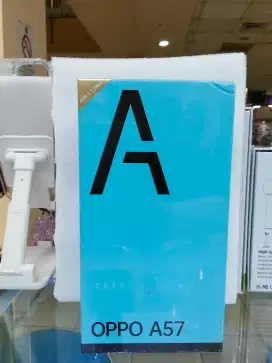 Oppo A57 hijau bersinar 8/128 garansi resmi Oppo 1 Tahun