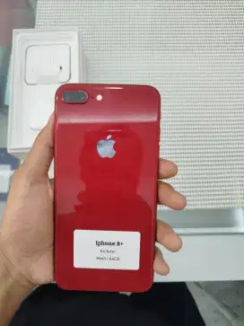 Iphone 8+, 64GB, Fullset, Siap Pakai, No Minus