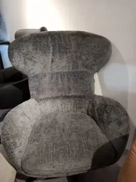 LAYLA LOUNGE CHAIR 1 SEATER GREY