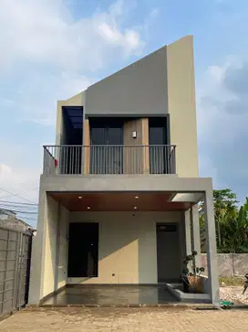 Rumah Baru Bisa Custom Dekat Pintu Tol Limo Free All Biaya Depok