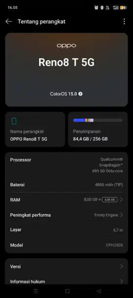 Dijual HP Oppo Fullset