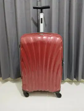 Preloved samsonite C-Lite medium 25 inch-Red