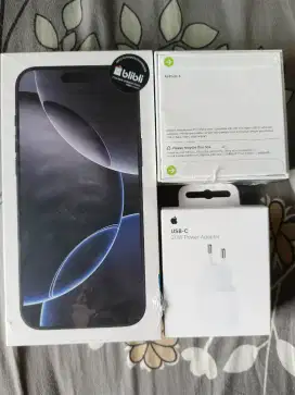 Iphone 16 Pro Max 256GB black Titanium