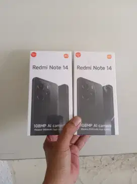 [ berminat wa saja ] Xiaomi Redmi Note 14 8/128 Garansi resmi 15bln
