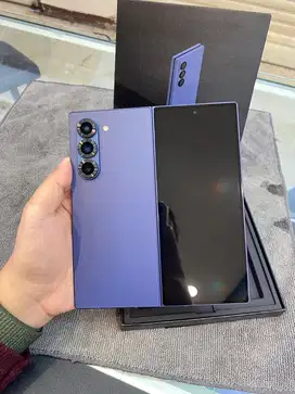 Samsung Z Fold 6 12/512 Navy SEIN garansi On 02/10/2025 fullset