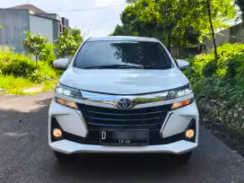 (Lowkm) Avanza G matic putih 2020 record service toyota