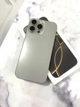 Iphone 16 Pro max 256GB Natural tittanium ibox garansi panjang