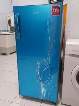 Kulkas 1 Pintu Polytron Sieblue . Second . Normal