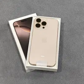 iPhone 16 Pro Max 256GB Dessert Titanium iBox 1 minggu pakai