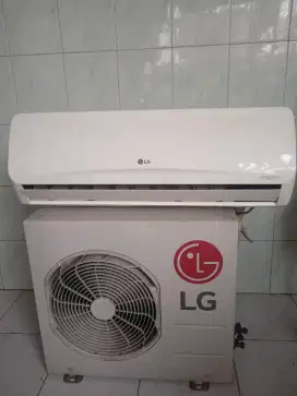Ac LG 1/2 pk bekas seperti baru R410