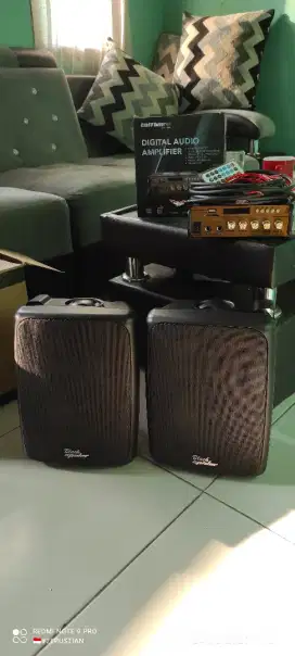 Amplifier bluetooth + speker 6,5