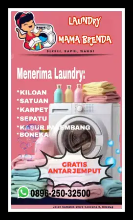 Terima setrika  pakain trifting ( second item)