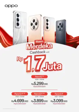 PROMO MERDEKA OPPO RENO 12
