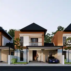 Rumah Modern 2 Lantai dekat Kampus UII Yogyakarta