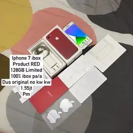 Iphone 7 ibox PA/A 128GB Product Red Fullset