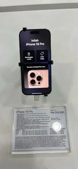 CICILAN IPHONE 16 PRO 128GB BUNGA O PERSEN