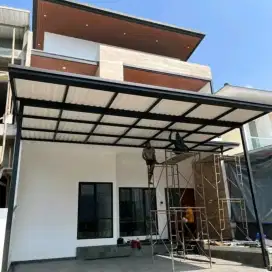 Kanopi Alderon atap bergaransi