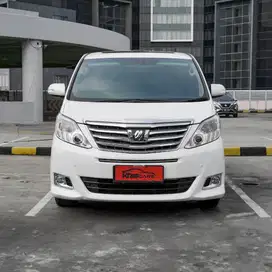 Alphard 2.5 G ATPM 2012 putih