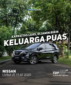 FREE SALDO E-TOLL LIVINA VE 1.5 AT MATIC 2020 HITAM