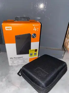 WD My Passport 4TB 2.5 external - HDD/ Hardisk / Harddisk External