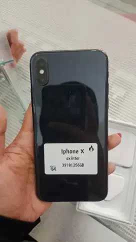 Handphone iPhone X 256gb