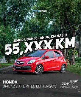 FREE SALDO E-TOLL BRIO 1.2 E LIMITED EDITION AT MATIC CVT 2015