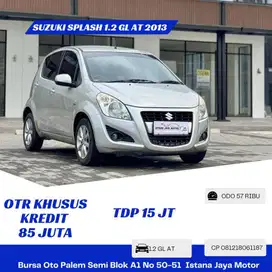 Km 57rb Suzuki Splash 1.2 GL AT 2013 Silver