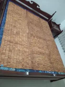 Alas kasur bambu asli 160x200