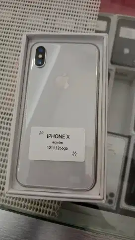 Handphone iPhone X 256gb