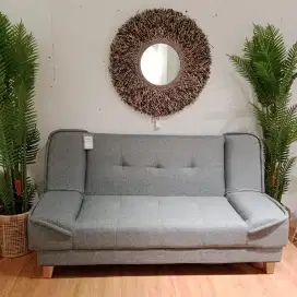 Sofa Bed Bahan Kain Free Custom Warna