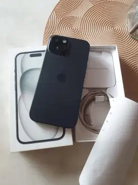 Iphone 15 128gb bh100% gransi resmi april 2026