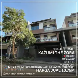 Dijual Rumah Mewah Kazumi The Zora BSD City 10x20