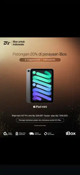 iPad mini A17 pro 128 GB