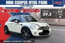 MINI COOPER 2013 HYDE PARK EDITION LOW KM.49RB & PAJAK PANJANG #F5ST