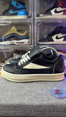 RICK OWEN VINTAGE LOW SNEAKERS BLACK