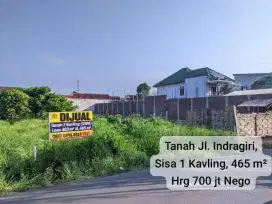 Dijual Cepat Tanah Siap Bangun di jl Indragiri Kota Prob