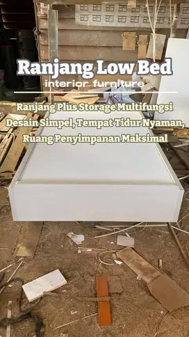CUSTOM RANJANG 4 LACI PENYIMPANAN/RANJANG MULTIFUNGSI/RANJANG 1 TINGKA